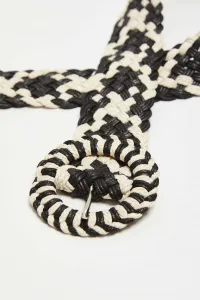 Marisse Strap L-Pa-4002 Black_White