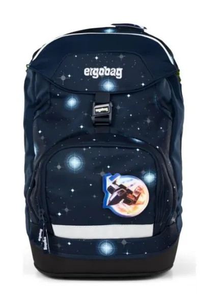 Školský batoh Ergobag prime - Galaxy modrý