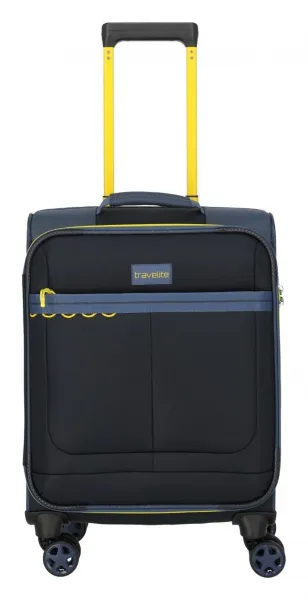 Malý textilný kufor Travelite Color Craze S Navy