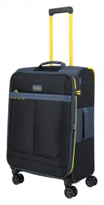Stredný textilný kufor Travelite Color Craze M Navy