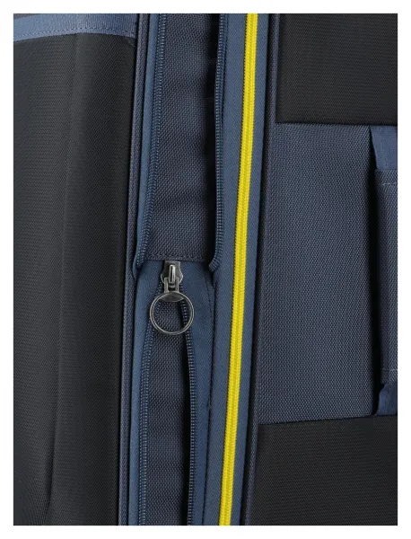 Stredný textilný kufor Travelite Color Craze M Navy