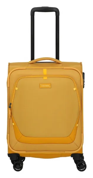 Malý textilný kufor Travelite Umbria S Golden Glow
