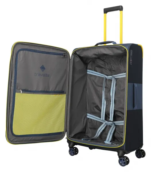 Veľký cestovný kufor Travelite Color Craze L Navy
