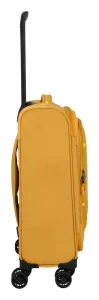 Malý textilný kufor Travelite Umbria S Golden Glow