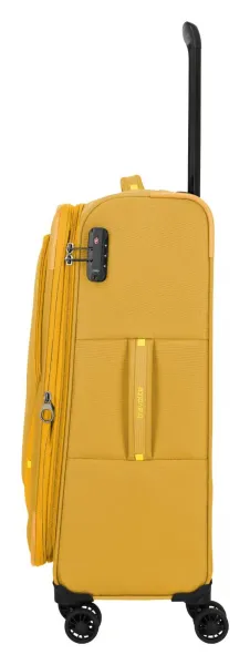 Stredný textilný kufor Travelite Umbria M Golden Glow
