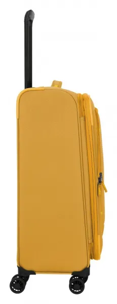 Stredný textilný kufor Travelite Umbria M Golden Glow