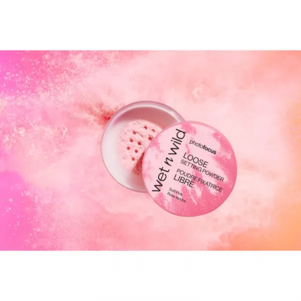 Wet n Wild PhotoFocus sypký púder odtieň Soft Pink 20 g