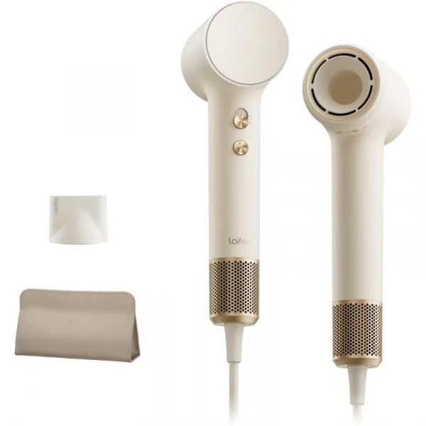 Laifen SWIFT Mini fén na vlasy Seashell White