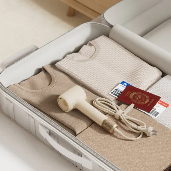 Laifen SWIFT Mini fén na vlasy Seashell White