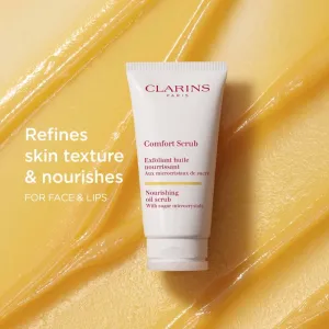 Clarins Comfort Scrub Nourishing Oil Scrub olejový peeling s vyživujúcim účinkom 50 ml