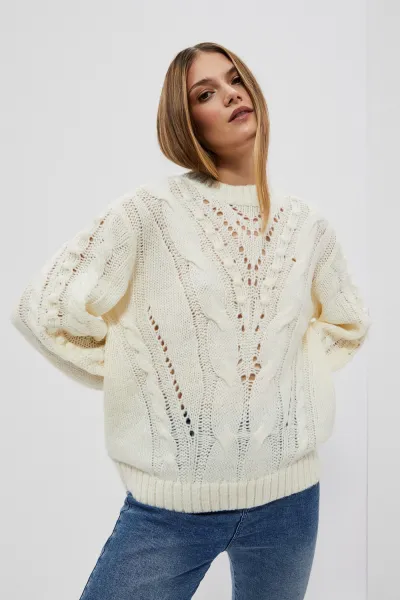 Marisse Sweater Z-Sw-3937 Off White