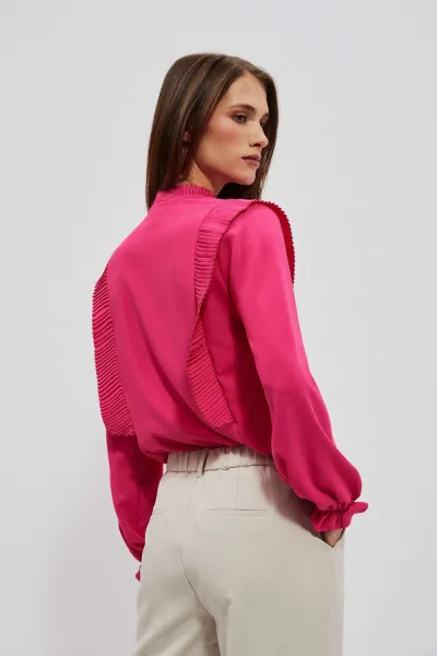 Pleated shirt