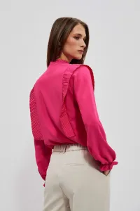 Pleated shirt