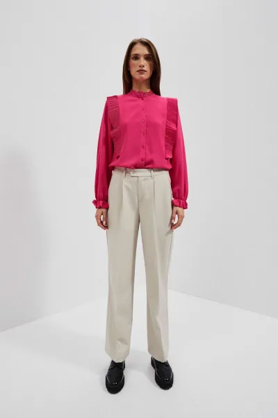 Pleated shirt