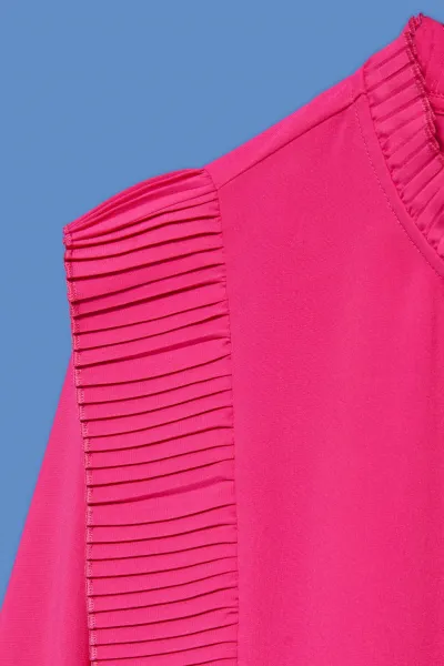 Pleated shirt