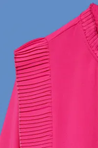 Pleated shirt
