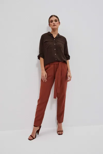 Marisse Women's Shirt L-Ko-4026 D.Oak
