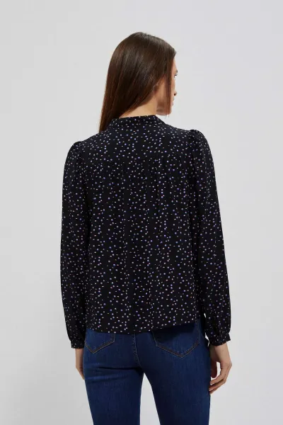 Marisse Women's Shirt L-Ko-4004 Black