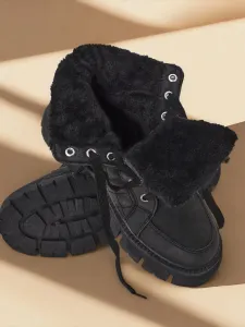 Resti Black women's insulated trapper boots Hogenaf