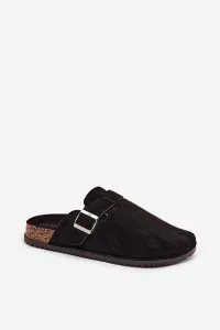 BIG STAR SHOES Dámske Klumpa Na Korkovej Platforme So Striebornou Sponou Big Star