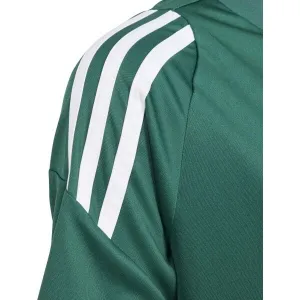 adidas TIRO24 JERSEY Y Chlapčenský futbalový dres, tmavo zelená, veľkosť