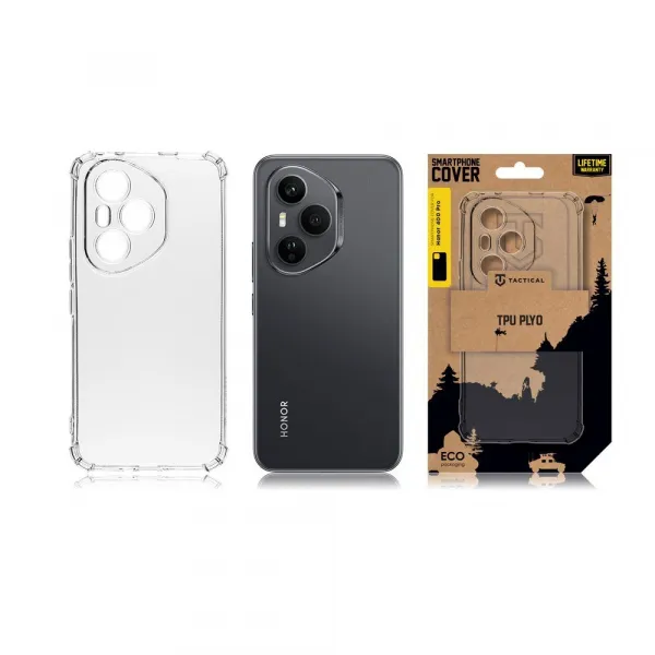 Tactical TPU Plyo kryt, Honor 400 Pro, priehľadný