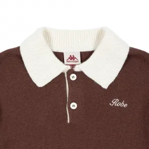 Robe di Kappa Giovani Lusaka Sweater "Brown Lab Red Cherry" (67131YW-A04)