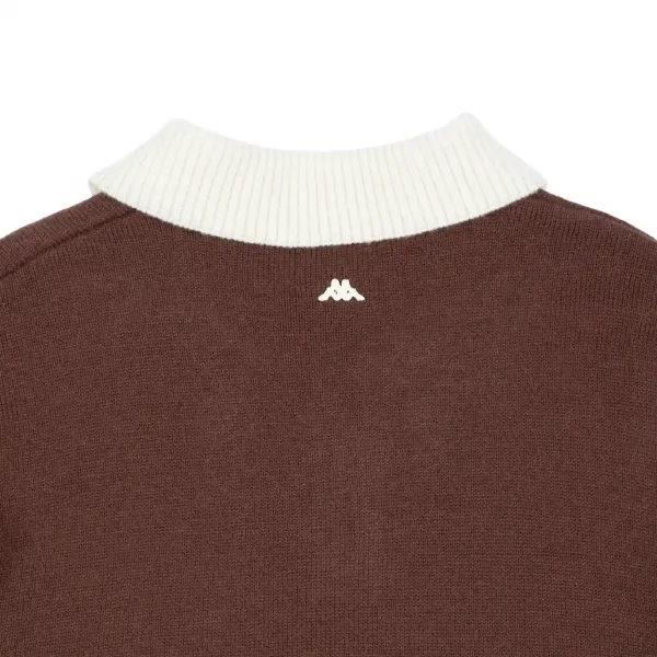 Robe di Kappa Giovani Lusaka Sweater "Brown Lab Red Cherry" (67131YW-A04)