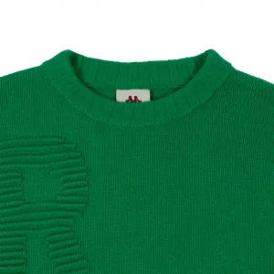 Robe di Kappa Giovani Asmara Sweater "Green" (68123XW-XY3)