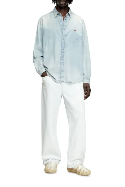 Košeľa Diesel D-Simply Shirt Blue