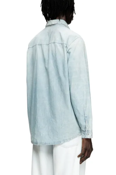 Košeľa Diesel D-Simply Shirt Blue