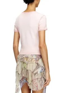 Tričko Diesel T-Ele T-Shirt Pink