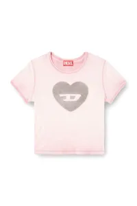 Tričko Diesel T-Ele T-Shirt Pink