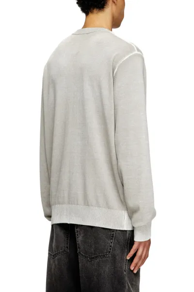 Sveter Diesel K-Larence-B Knitwear Grey