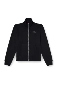 Mikina Diesel S-Ginni-Zip-Od Sweat-Shirt Black
