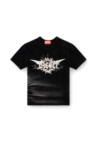 Tričko Diesel T-Ele-Long-P2 Tank Top Black