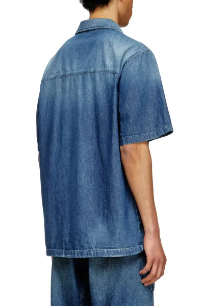 Košeľa Diesel D-Nabil-D Shirt Blue