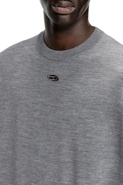 Sveter Diesel K-Valiam Knitwear Grey