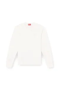 Tričko Diesel T-Adjust-Ls-Slits-R17 T-Shirt White