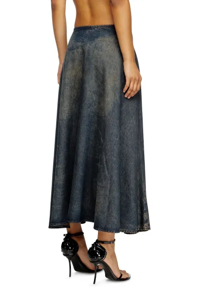 Sukňa Diesel De-Annie-S Skirt Blue