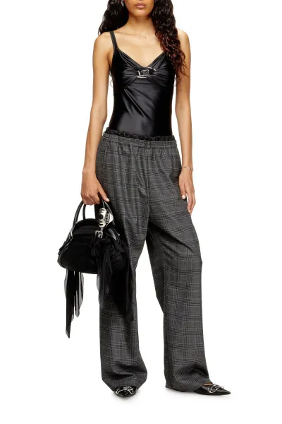 Nohavice Diesel P-Yrite Trousers Black