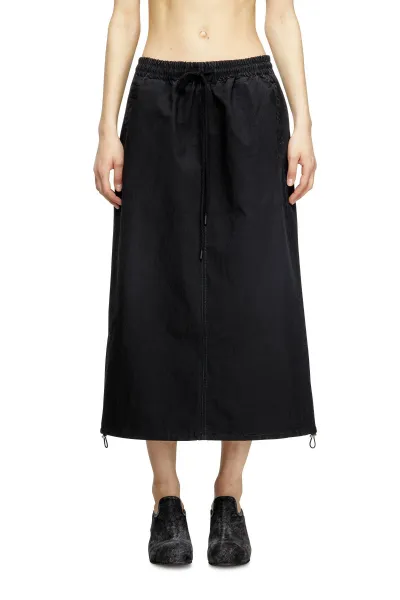 Sukňa Diesel De-Oren-C Jogg Skirt Black