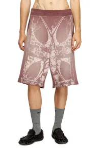 Teplákové Šortky Diesel P-Warky-Short Shorts Brown
