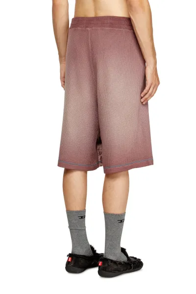 Teplákové Šortky Diesel P-Warky-Short Shorts Brown