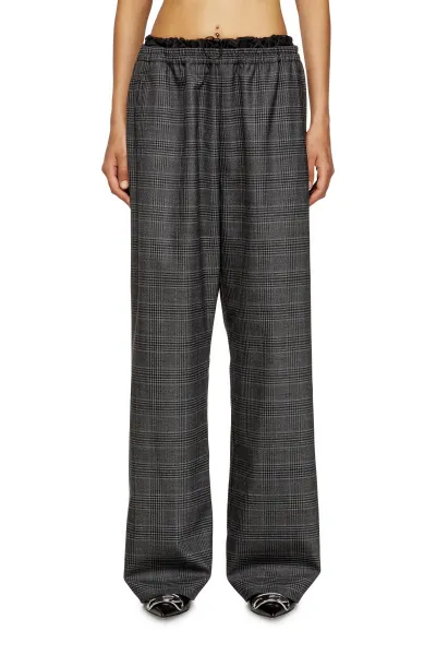 Nohavice Diesel P-Yrite Trousers Black