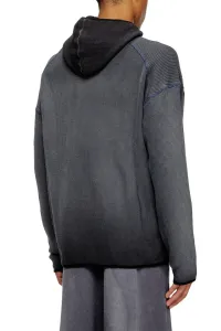 Mikina Diesel S-Waf-Hood-New Sweat-Shirt Black