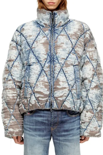 Bunda Diesel W-Kons Jacket Brown