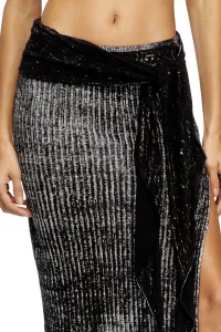 Sukňa Diesel M-Eganoid Skirt Black