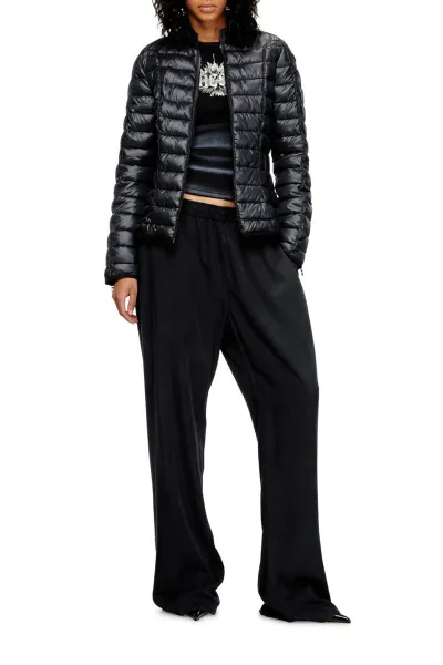 Bunda Diesel W-Pilot-Fem Jacket Black