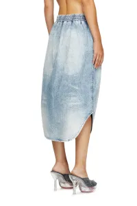 Sukňa Diesel De-Ashley-S Skirt Blue